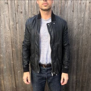 AllSaints Men’s Leather Jacket